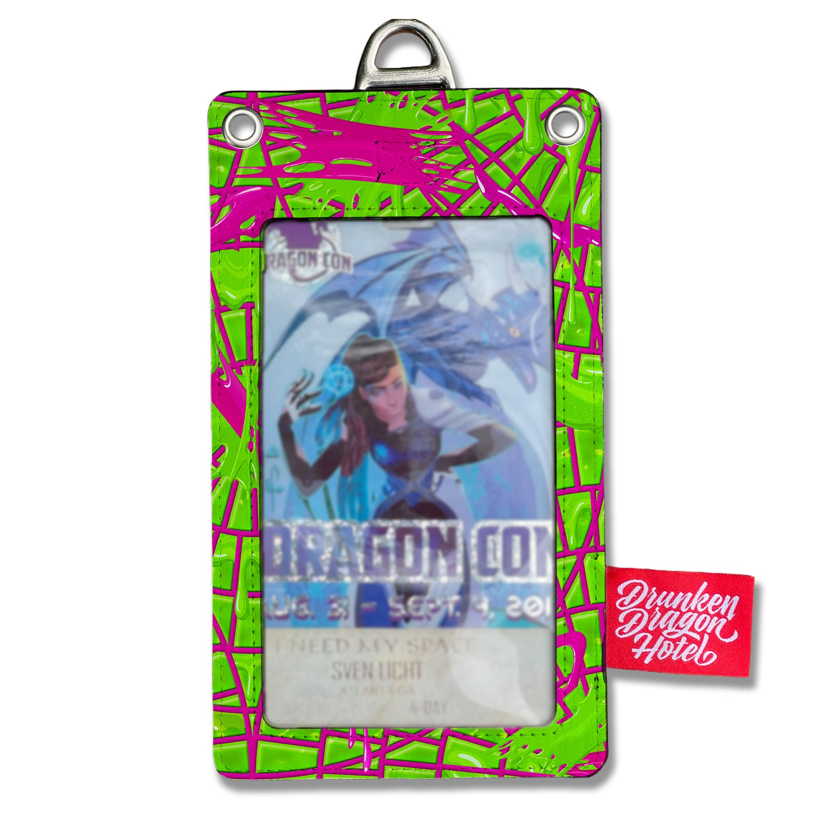 Slime Carpet Pass Badge Holder V2