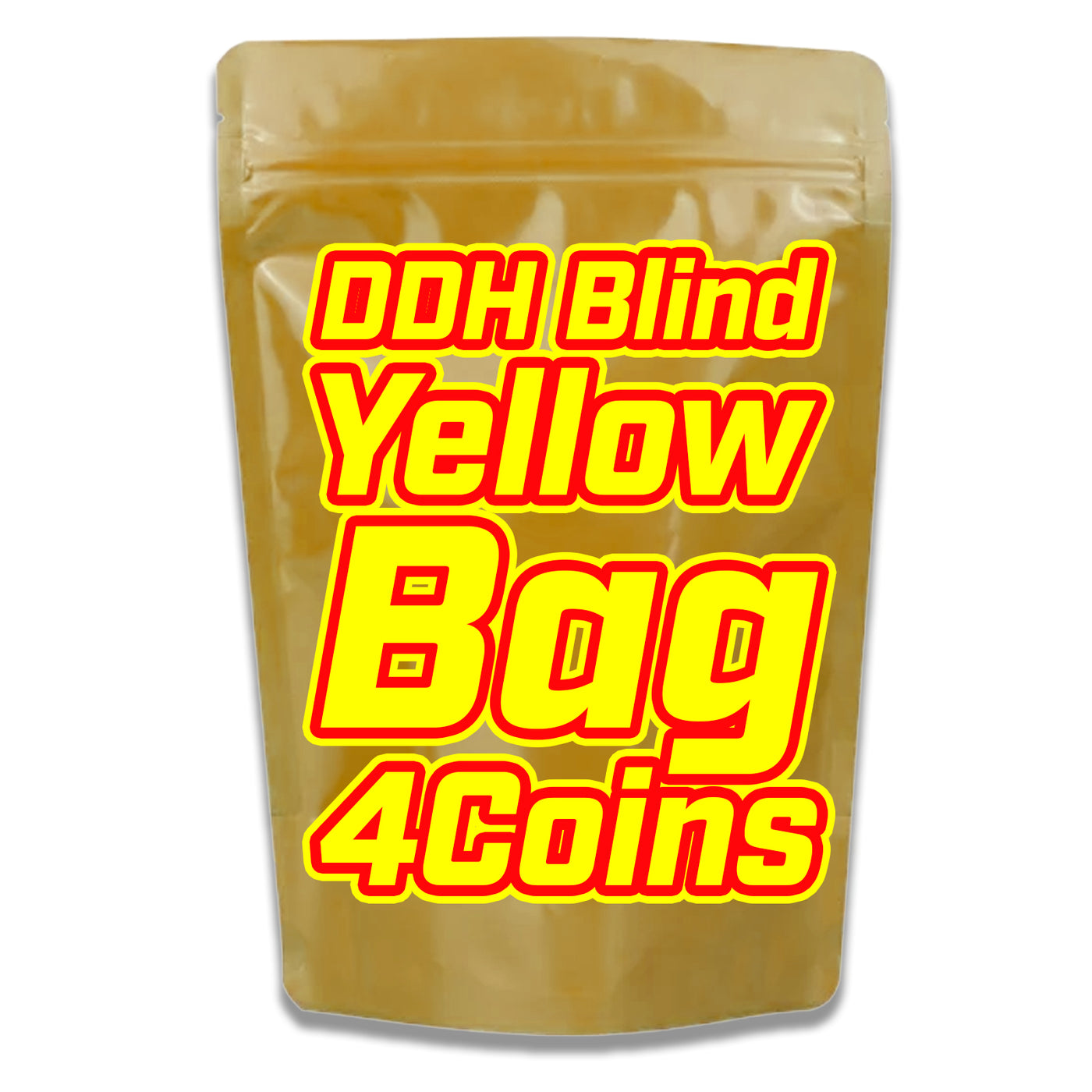 DDH Blind Yellow Bag - 4 Coins