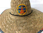 Straw Beach hat Tiki pattern (MUST GO I NEED SPACE)