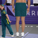 Australia Carpet Unisex Athletic Long Shorts (no returns, take measurements)