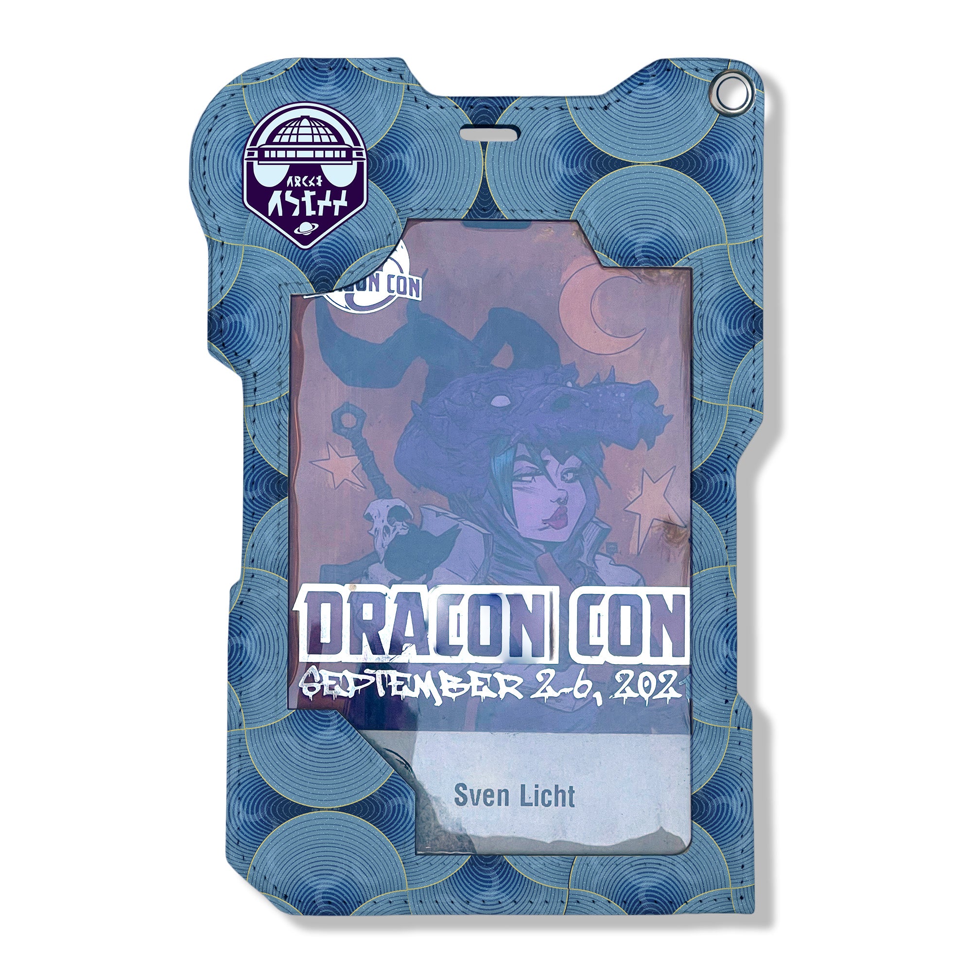 Hyatt Carpet DCON Pass Badge Holder