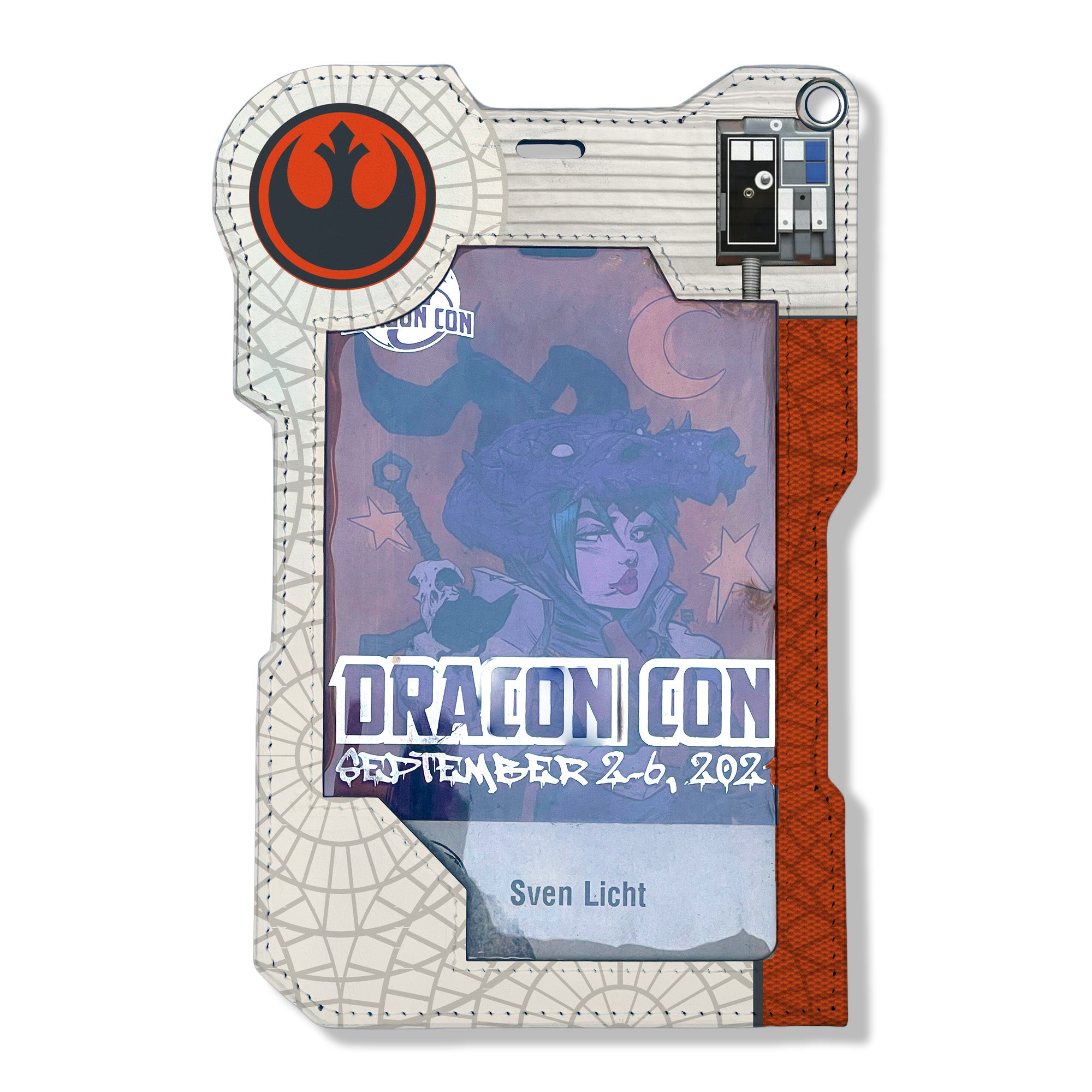 Rebel Alliance Carpet DCON Pass Badge Holder