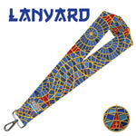 Classic Carpet Lanyard 2" Mega Wide!