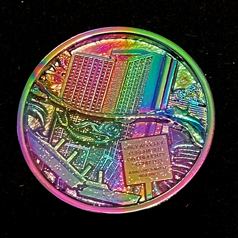 Hilton 8th floor Flooding Coin Rainbow 50 made