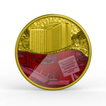 LED Boxed Edition only 30 - 8th floor Flooding Coin Red/Gold