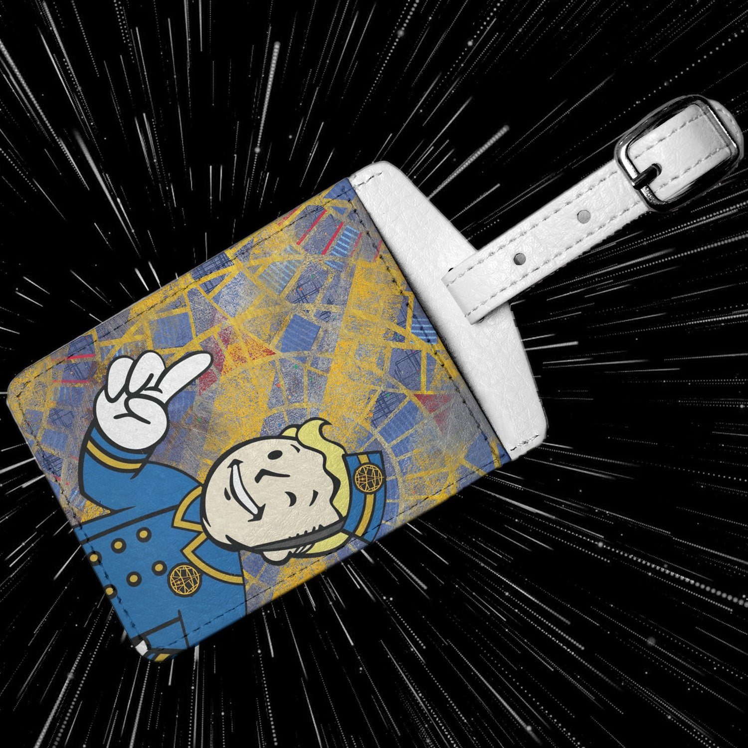 Fallout Marriot Carpet Luggage Tag