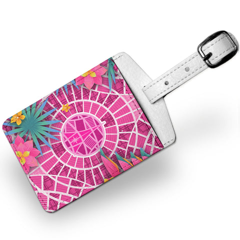 Marriott Pink Tiki Carpet Luggage Tag 2024