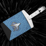 Carpet Star Trek Luggage tag Blue