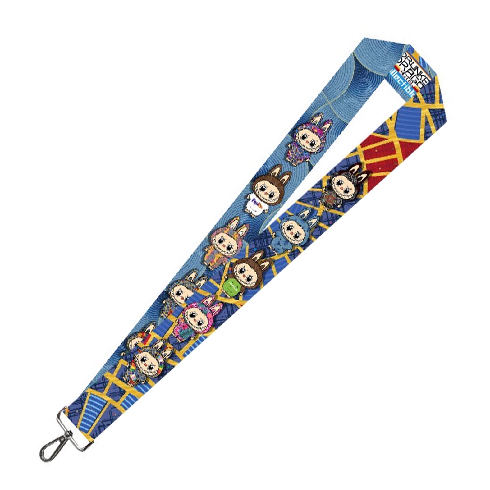 La-CarpetMonster Blue Lanyard – Drunken Dragon Hotel