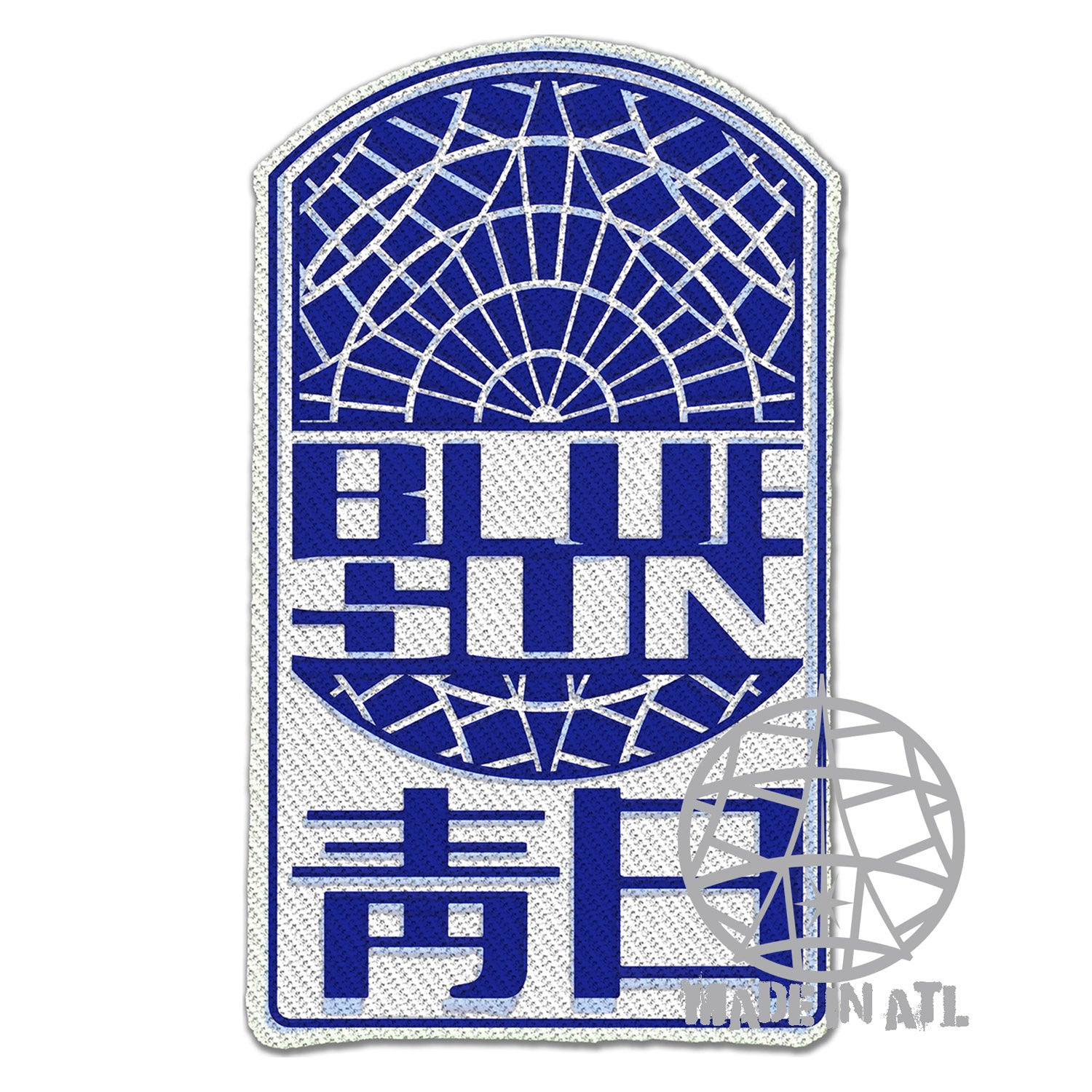 Patch Carpet Blue Sun 4.5”