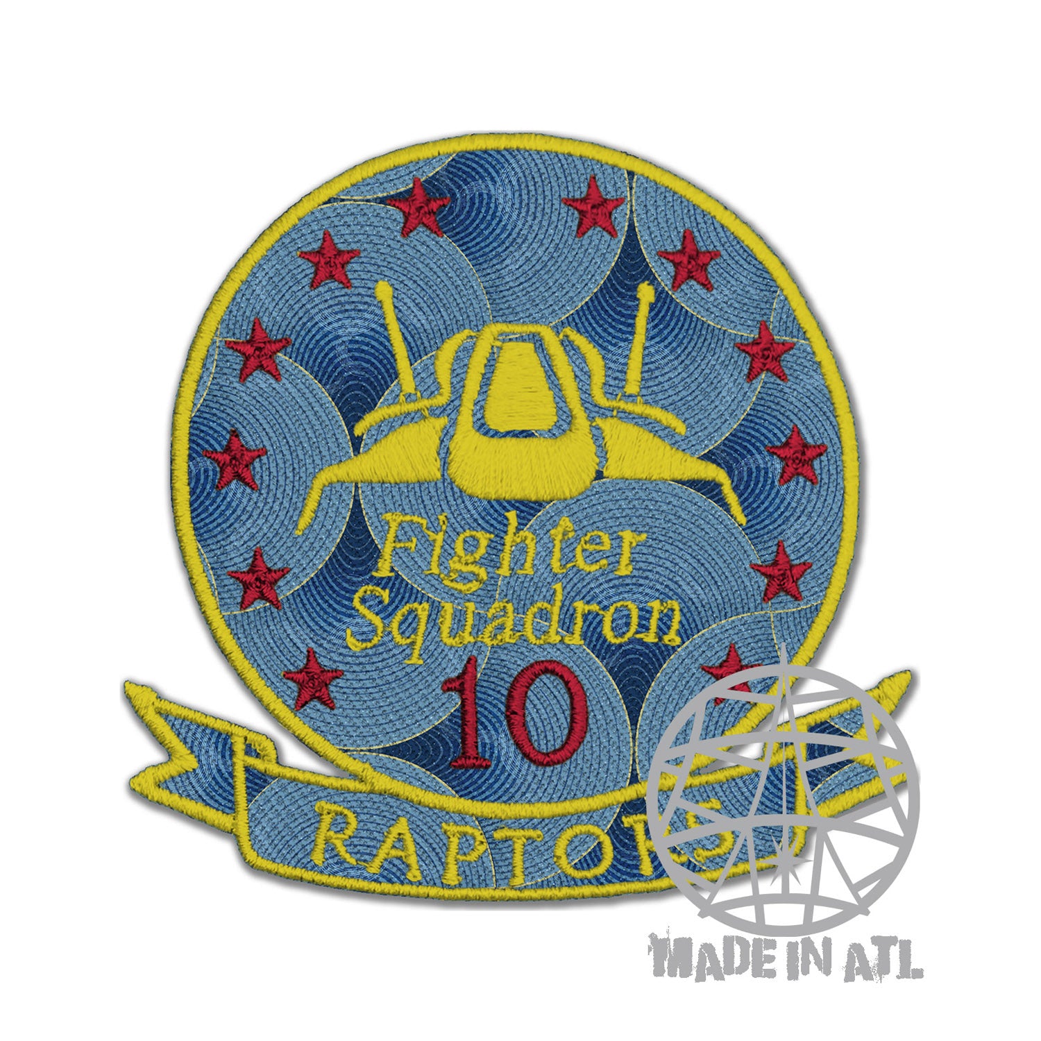 Patch Hyatt BSG Raptors 4”