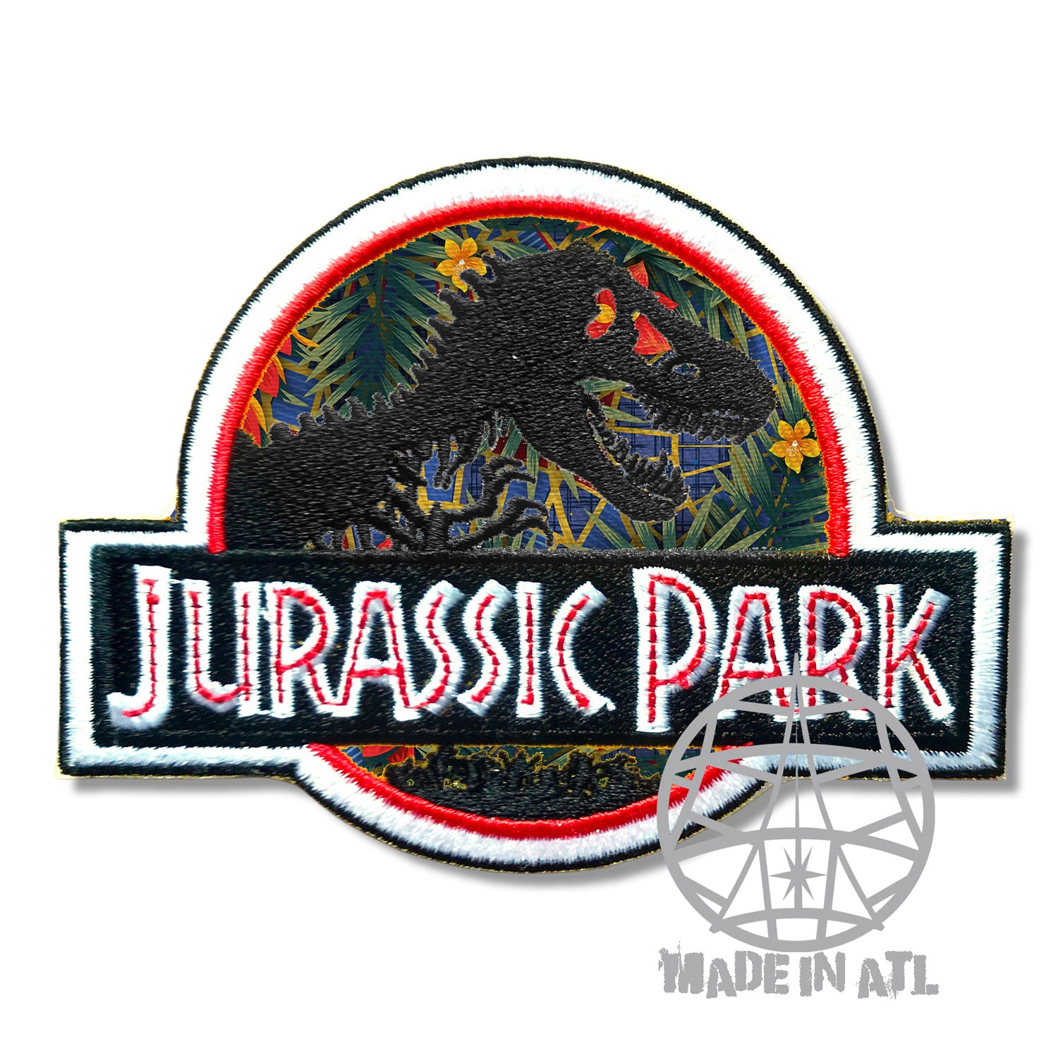 Patch Jurassic Park Tiki Carpet 3.5”