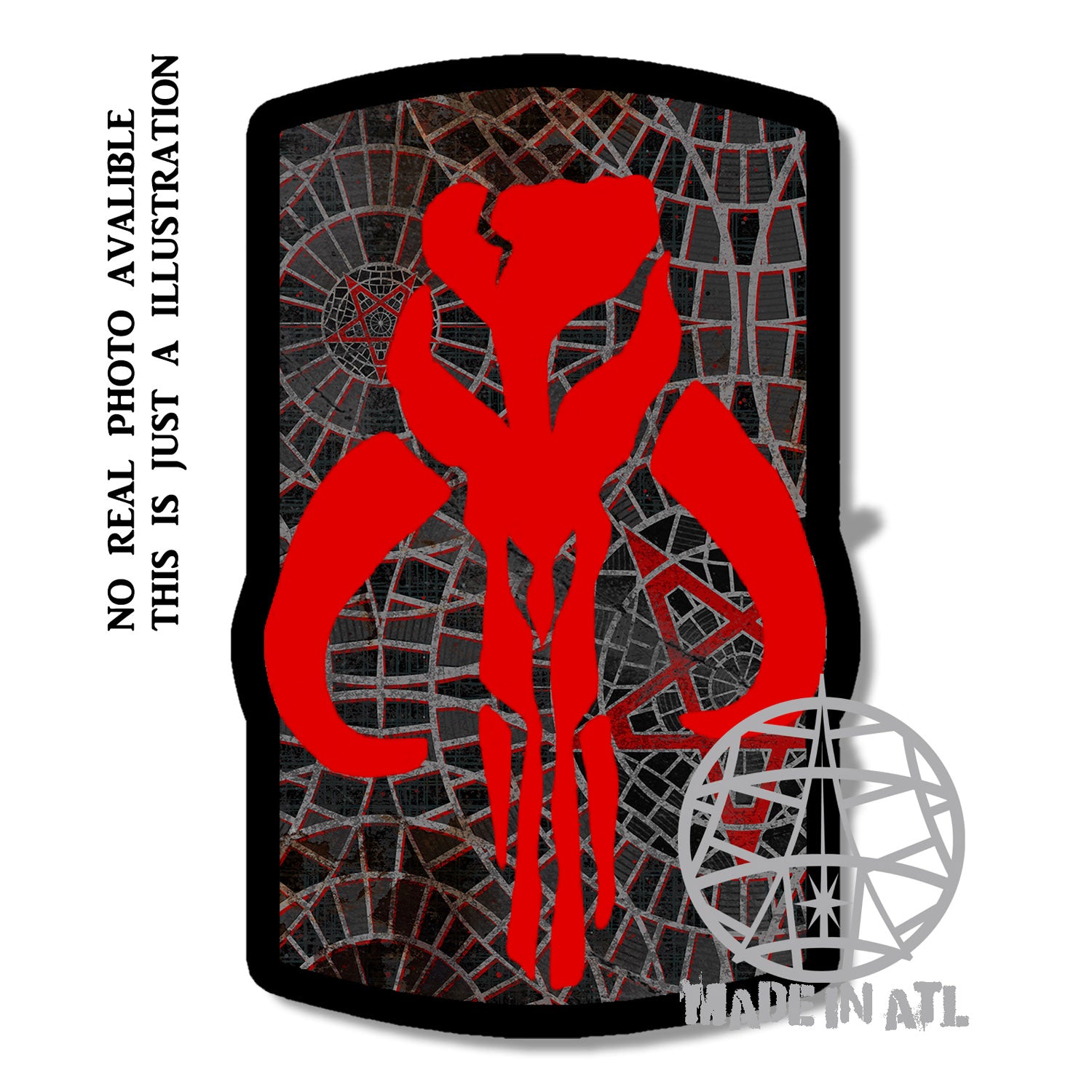 Patch Mandalorian Carpetgram 3.5”