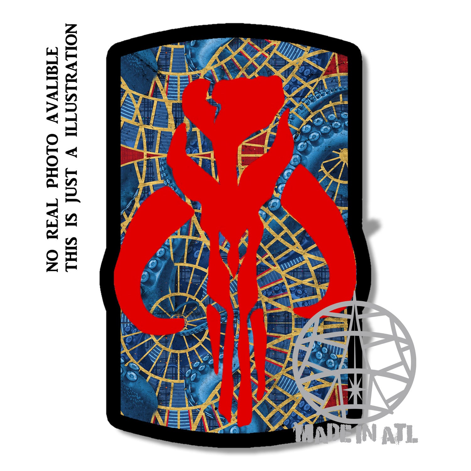 Patch Mandalorian Cthulhu Carpet 3.5”