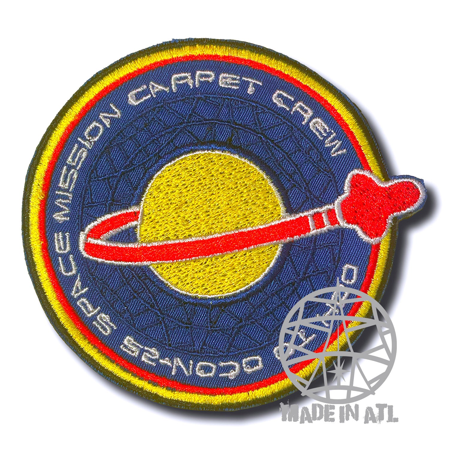 Patch Space Mission 25 Carpet Crew 3.5”