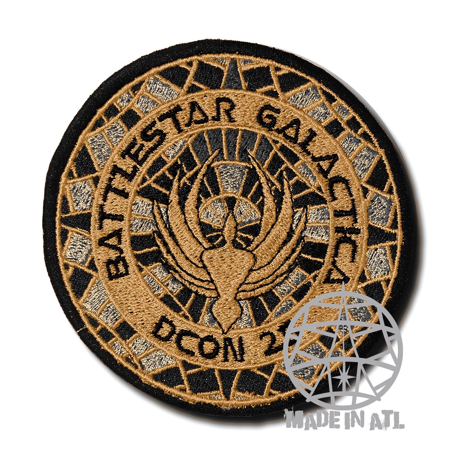 Patch BSG DCON25 Gold Black Carpet 3.5”