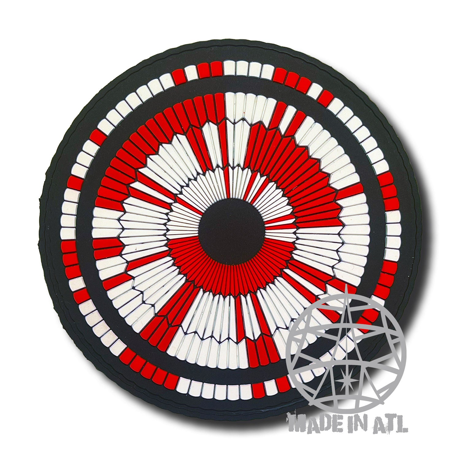 Patch PVC Mars Rover Para shoot  3.5”