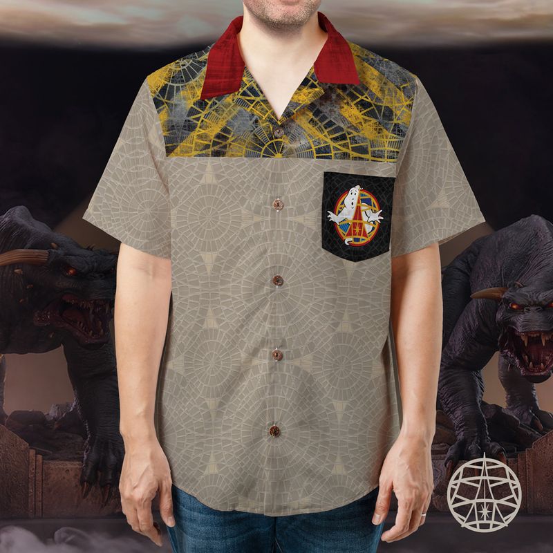 DDH Ghostbusters Carpet Hawaiian Shirt (ETA 3 weeks)