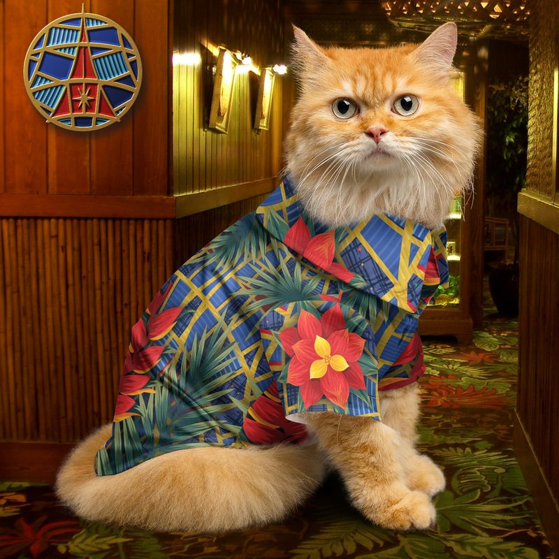 DDH Tiki Hawaiian Shirt Cat Dog Pet (ETA 3 weeks)