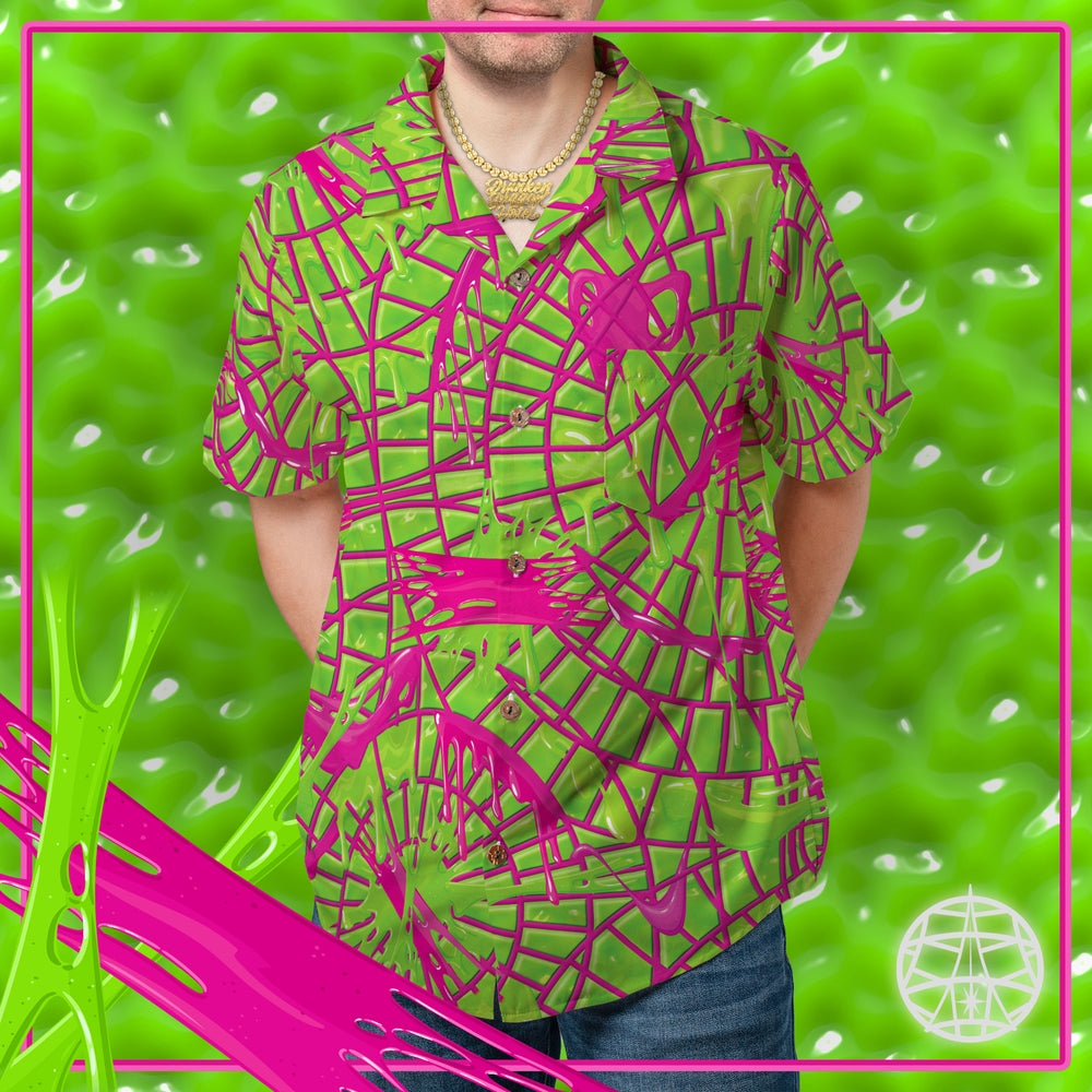 Neon Slime DDH Hawaiian Shirt (ETA 3 weeks)