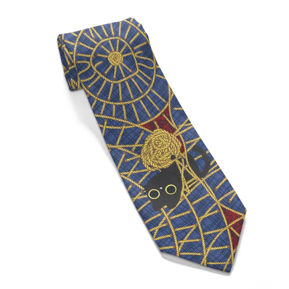 Kitty Carpet Cart Necktie