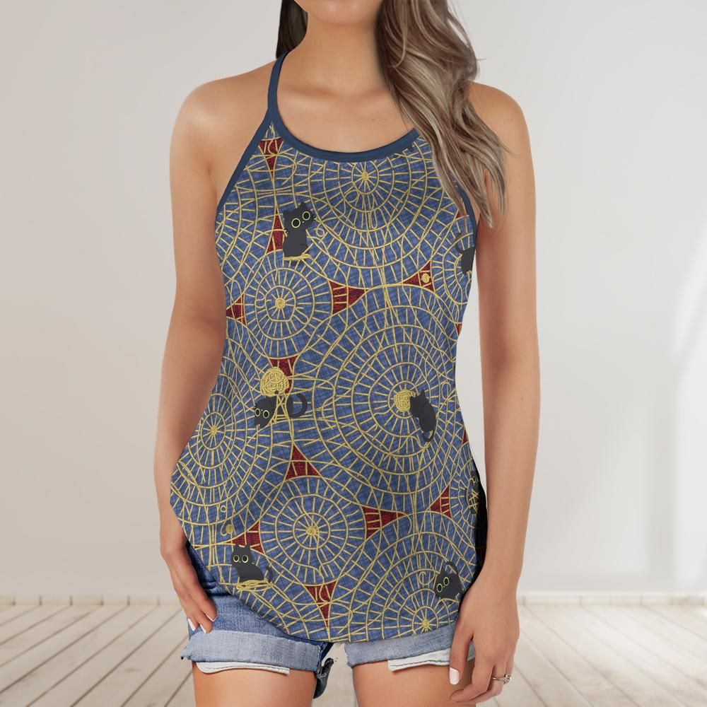 Carpet Cat Criss Cross Top (ETA 3weeks)