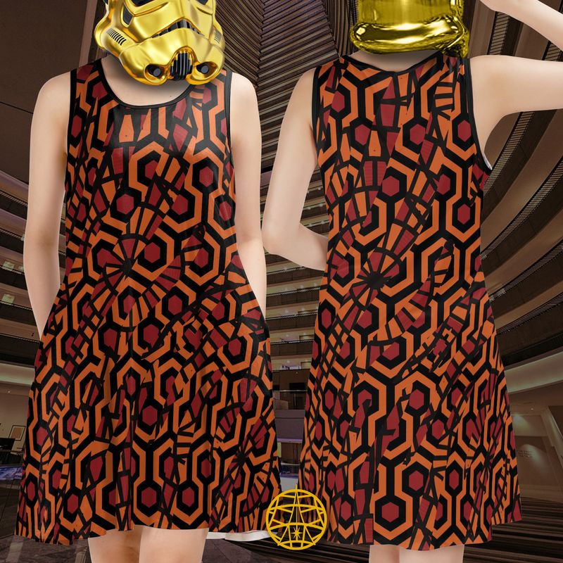 Shining Marriott Carpet Sleeveless Dress w. Pockets (ETA 3 weeks)