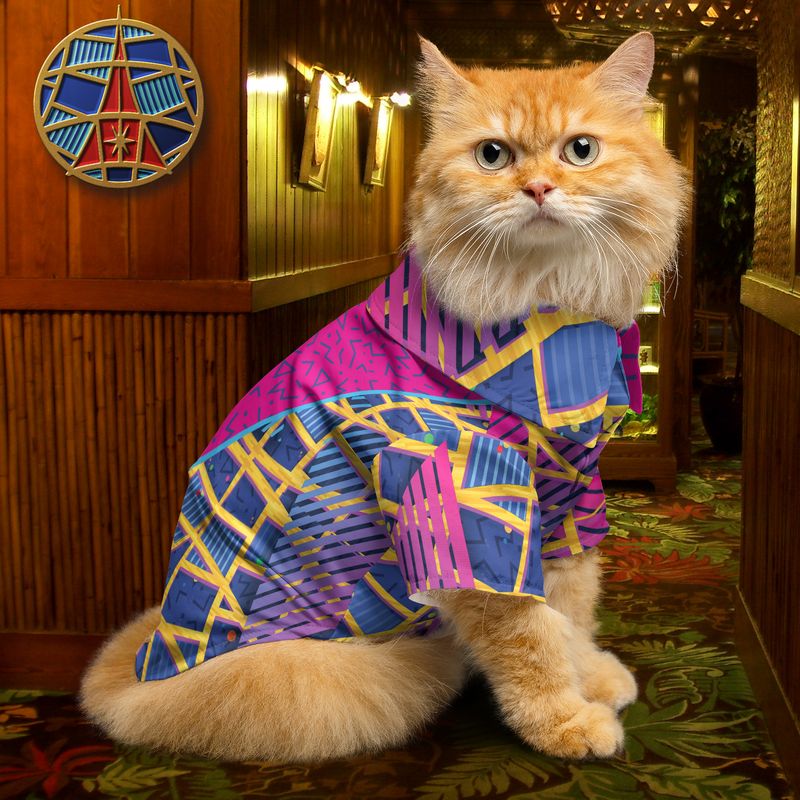 DDH 80s Hawaiian Shirt Cat Dog Pet