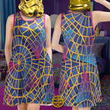 80s Marriott Carpet Sleeveless Dress w. Pockets (ETA 3 weeks)