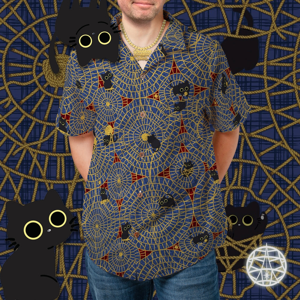 Kitty Carpet Cat Hawaiian Shirt (ETA 3 weeks)