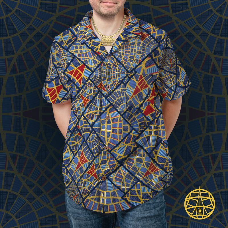 Patchwork Carpet Hawaiian Shirt (ETA 3 weeks)