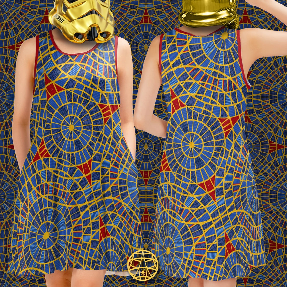 Basic Plain Carpet Sleeveless Dress w. Pockets (ETA 3 weeks)