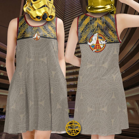 Ghostbusters Carpet Sleeveless Dress w. Pockets (ETA 3 weeks)