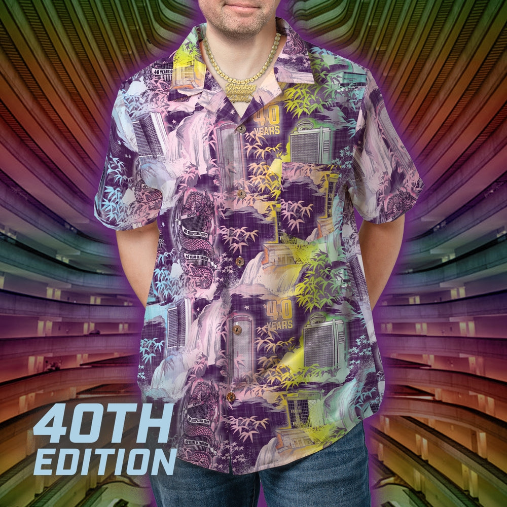 SPECIAL 40th Hawaiian Shirt Rainbow (ETA 3 weeks)