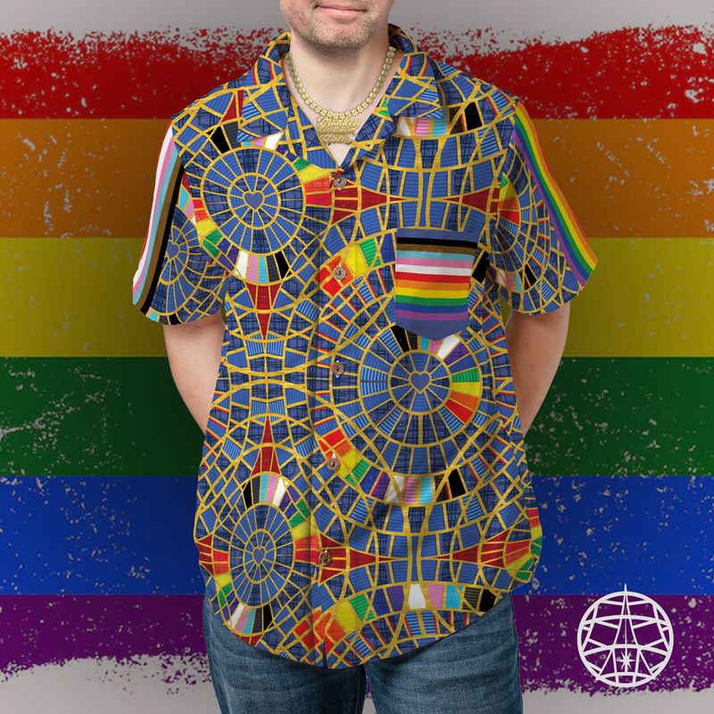 DDH Pride Carpet Hawaiian Shirt (ETA 3 weeks)