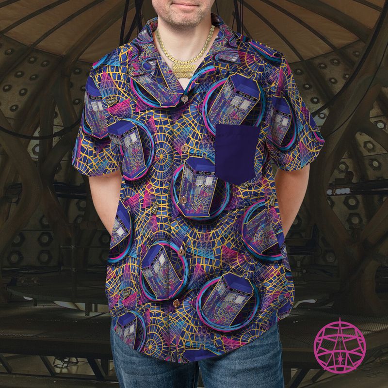 Tardis Carpet Shirt Hawaiian Shirt (ETA 3 weeks)