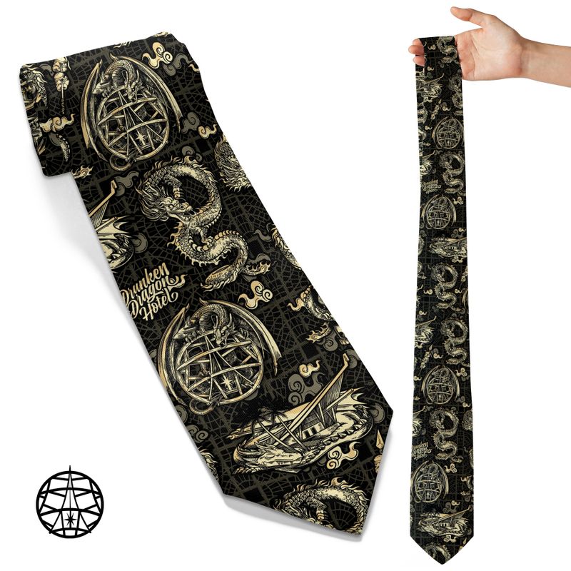 Black DDH Necktie (ETA 3 weeks)