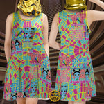 FireFly Oaty Carpet Sleeveless Dress w. Pockets (New Cut)