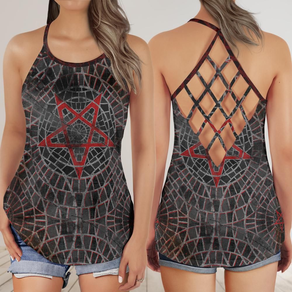 DDH Criss Cross Carpetgram Open Back Tank Top (ETA 3 weeks)
