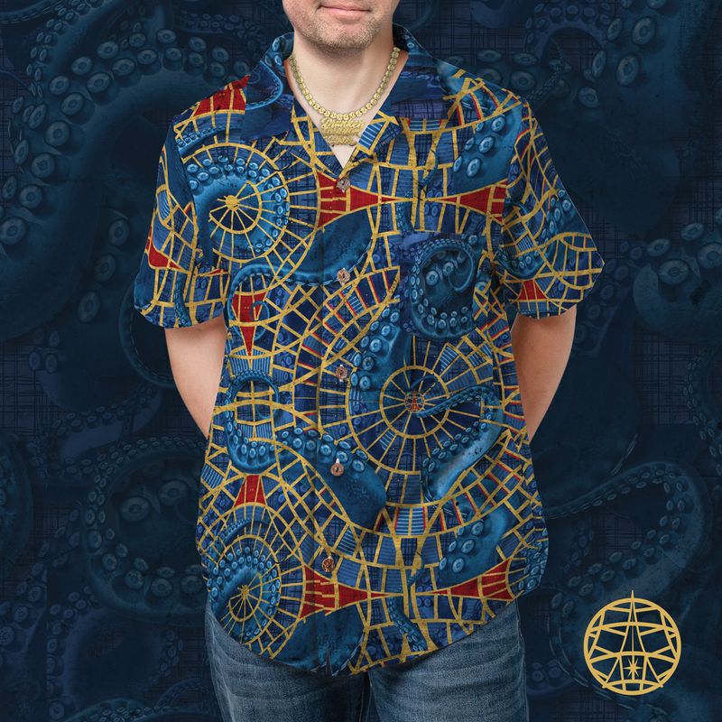 Cthulhu Carpet Hawaiian Shirt (ETA 3 weeks)