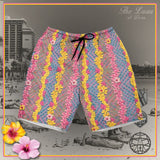 Vintage Hyatt & Marriott Carpet Dcon Luau Hawaiian Shorts (ETA 3 weeks)