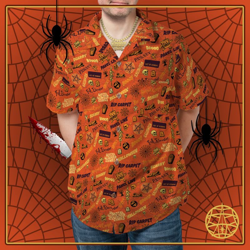 Halloween at DCON Hawaiian Shirt (ETA 3 weeks)