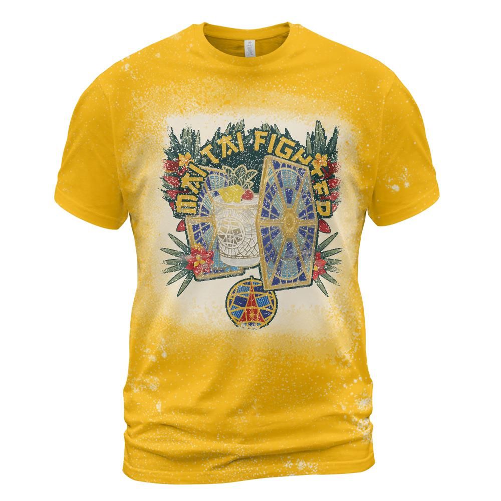 Mai Tai Fighter Tiki T-Shirt Bleached (ETA 3 weeks)
