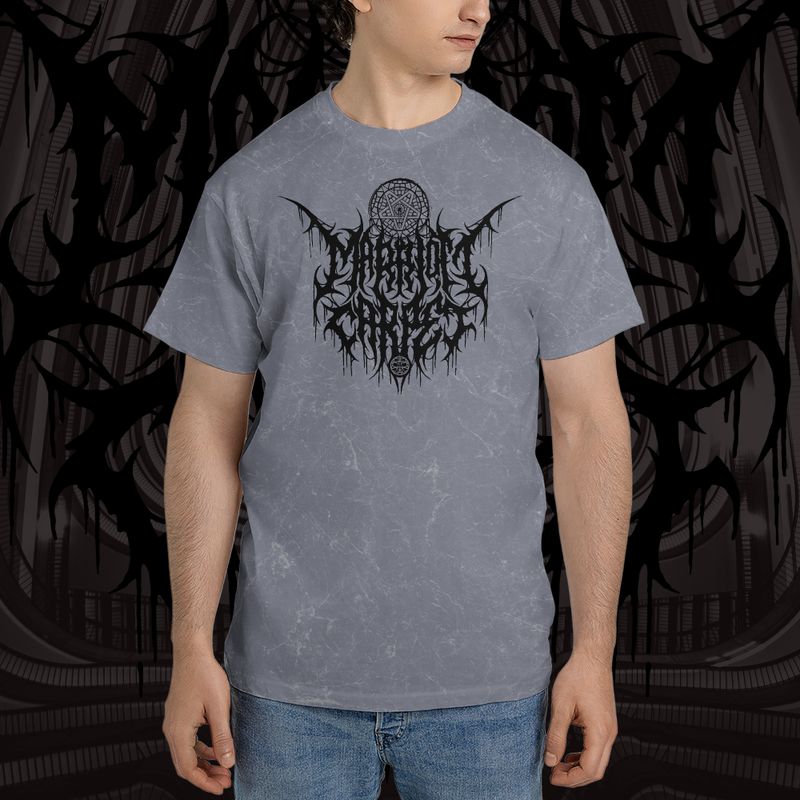 Metal "Marriott Carpet" Used Look T-shirt (ETA 3 weeks)