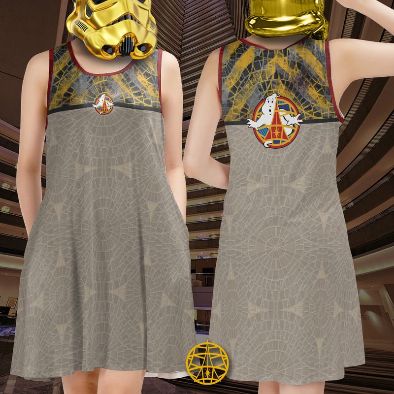 Ghostbusters Carpet Sleeveless Dress w. Pockets (ETA 3 weeks)