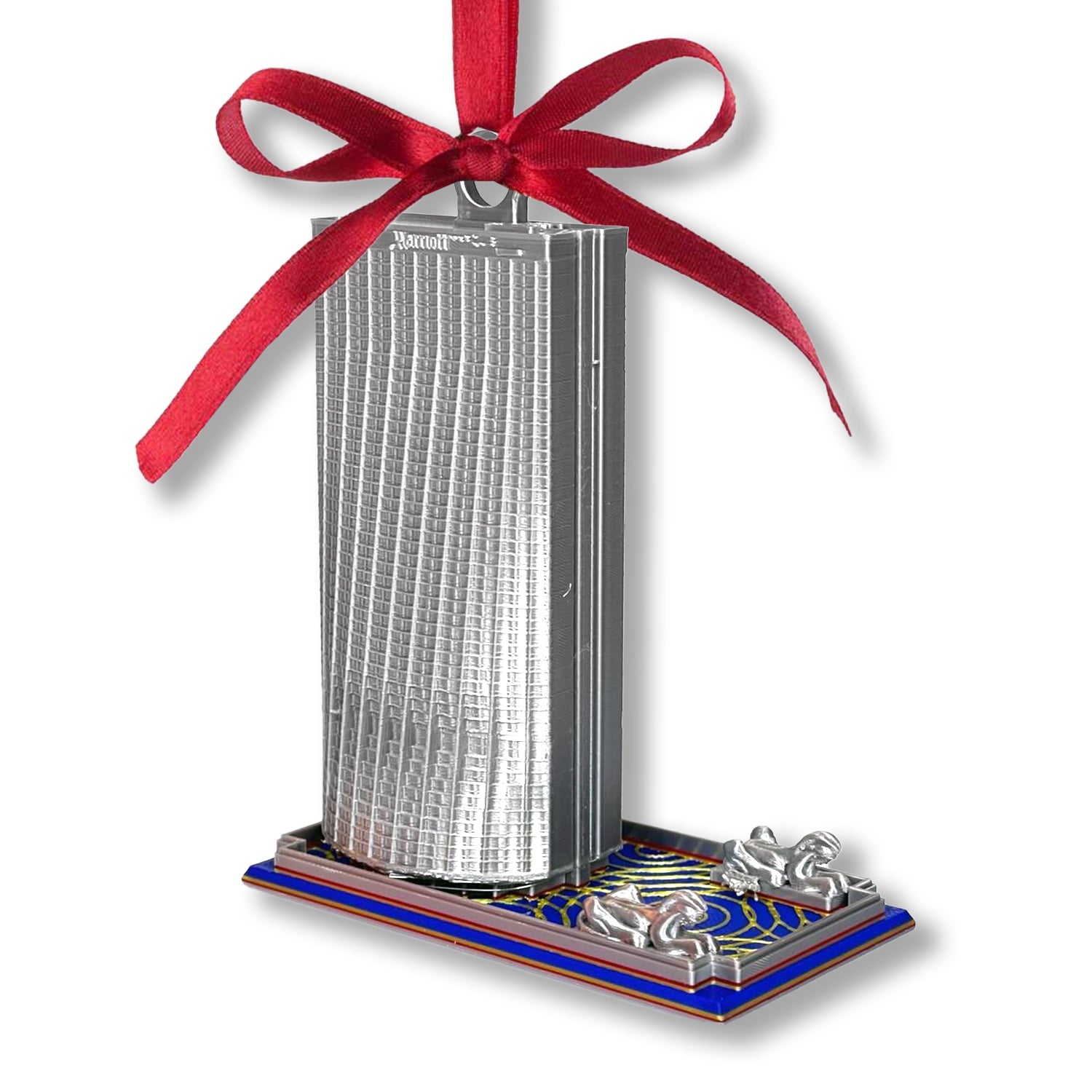 Tree Ornament Marriott silver with color