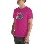 Sewing Pink Carpet Unisex t-shirt