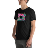 Sewing Pink Carpet Unisex t-shirt