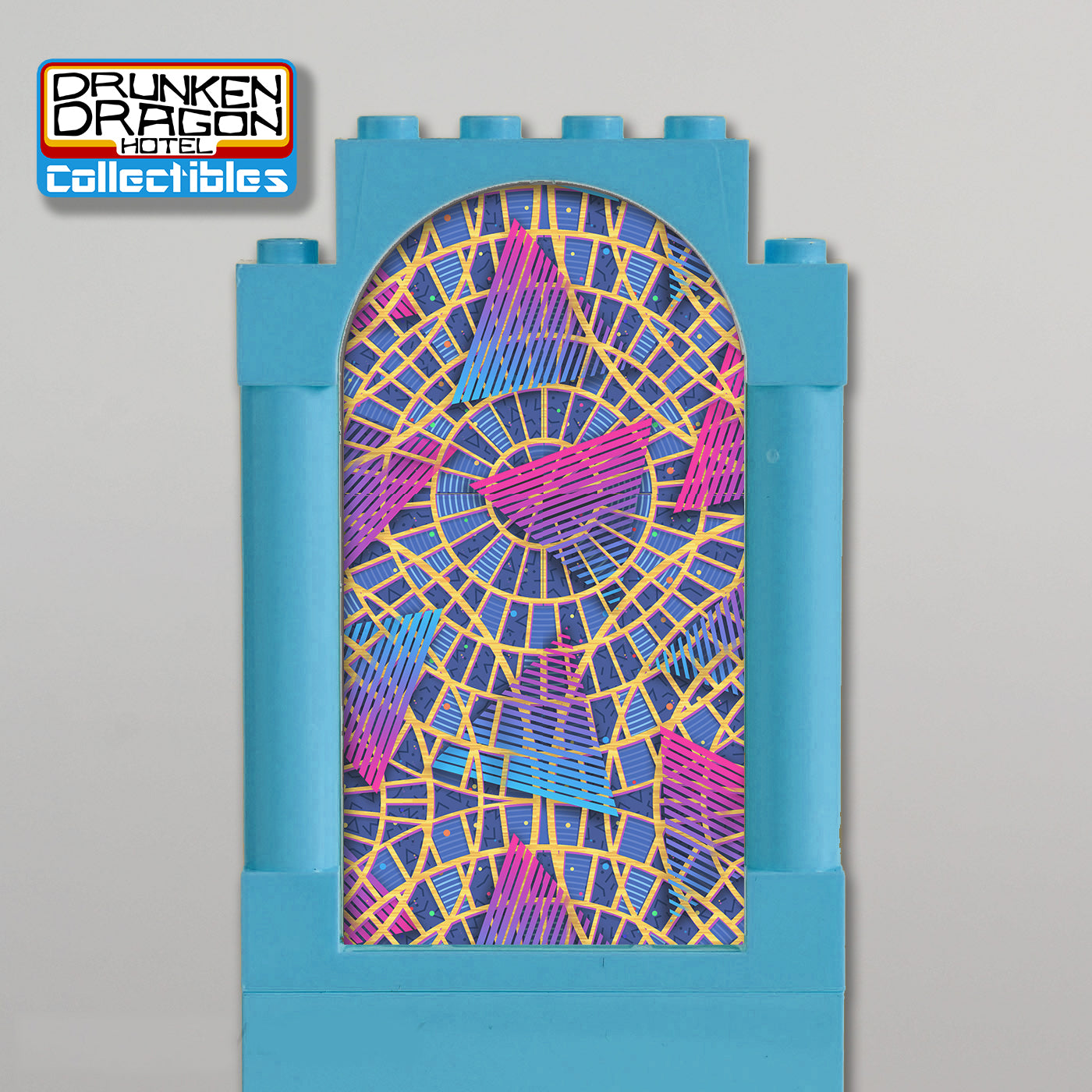 DDH LEGO Stain Glass Window 80s Carpet