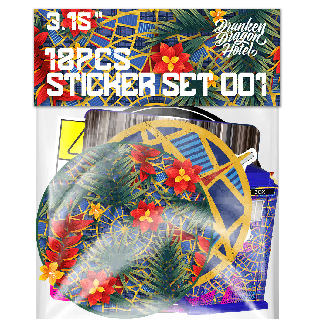 DCON Sticker Pack 001 with 17PCS!